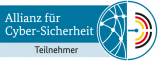 Verweis zur Webpräsenz der Allianz für Cyber-Sicherheit